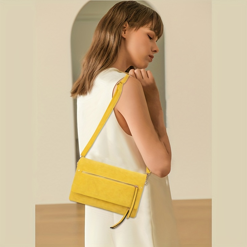 Girls Minimalist Square Bag Flap Mini