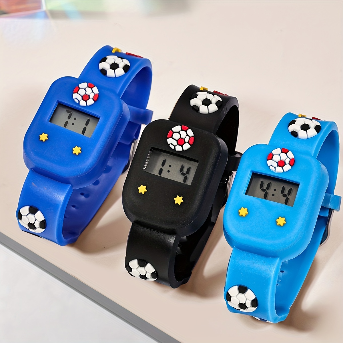 2 relojes de unicornio 3D para niños, lindo reloj de pulsera de dibujos  animados, reloj eléctrico de unicornio, reloj deportivo digital impermeable
