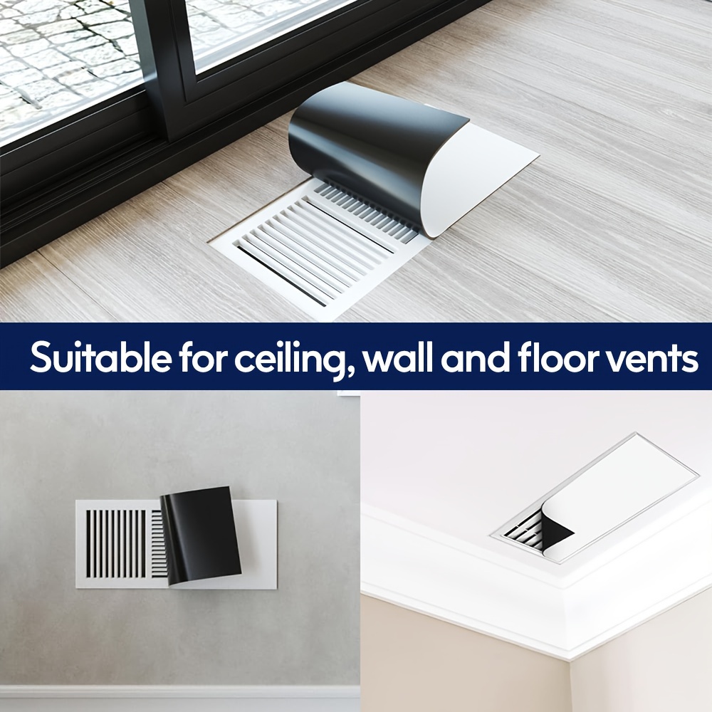 Magnetic Air Vent Covers for Ceiling, Floor, & Wall