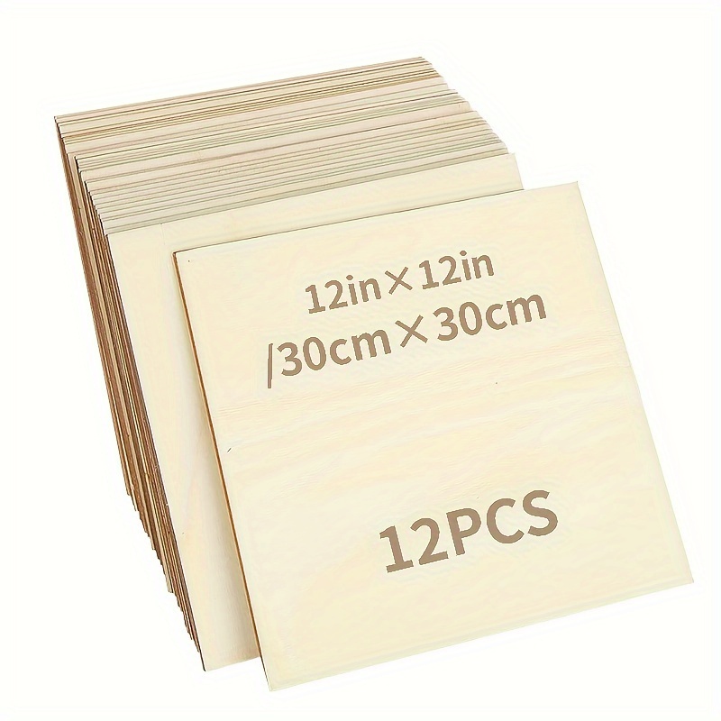 Wood wood Sheets For Crafts Craft Wood Board For House - Temu