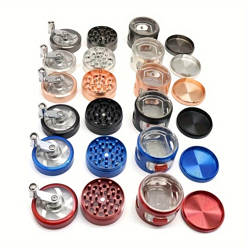 4 Layer Hand Crank Herb Grinder