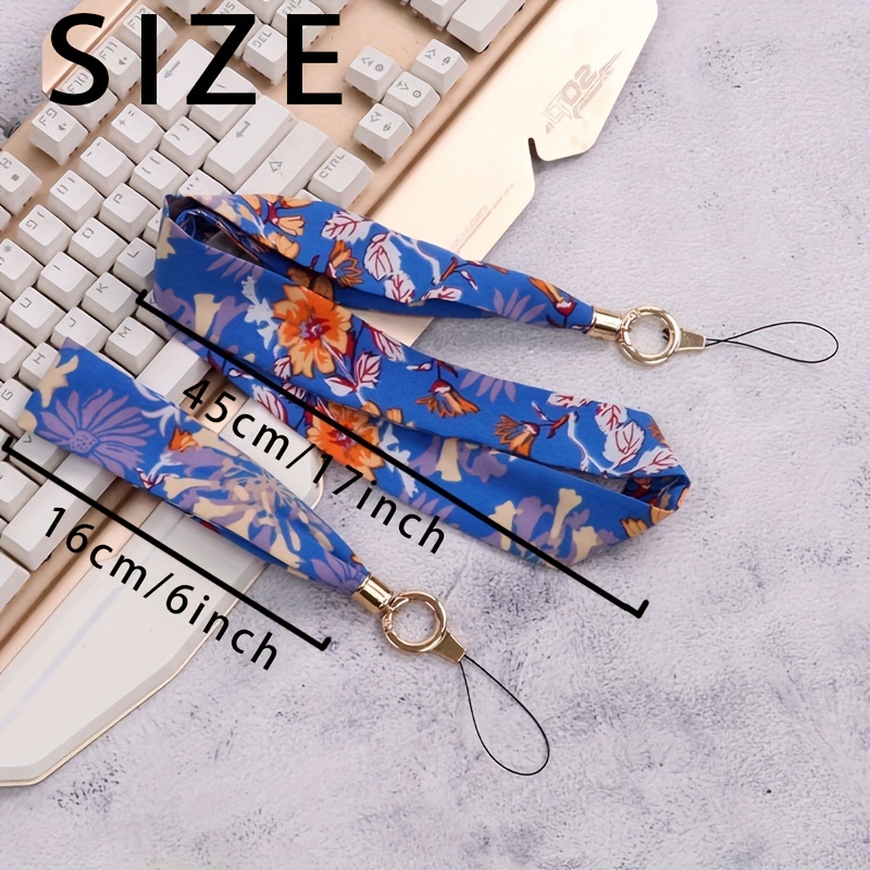 Retro Style Phone Lanyard Neck Lanyard Strap Rope Anti-lost