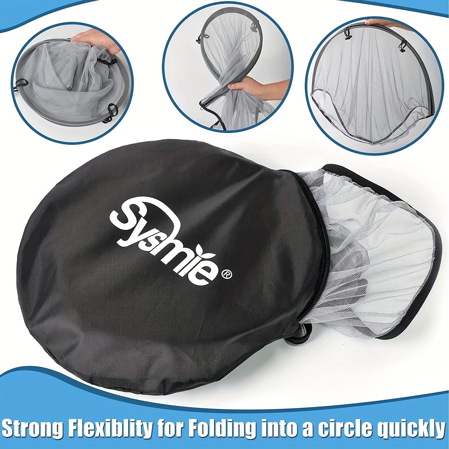 Universal Fit Machine Washable Mosquito Net for Baby Car Seats