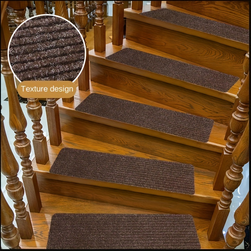 1 Stück weich Treppe Treten Matte Muster, selbstklebend Rutschfest  Wasseraufnahme Treppe Teppich Matte Schutz Teppich, aktuelle Trends,  günstig kaufen