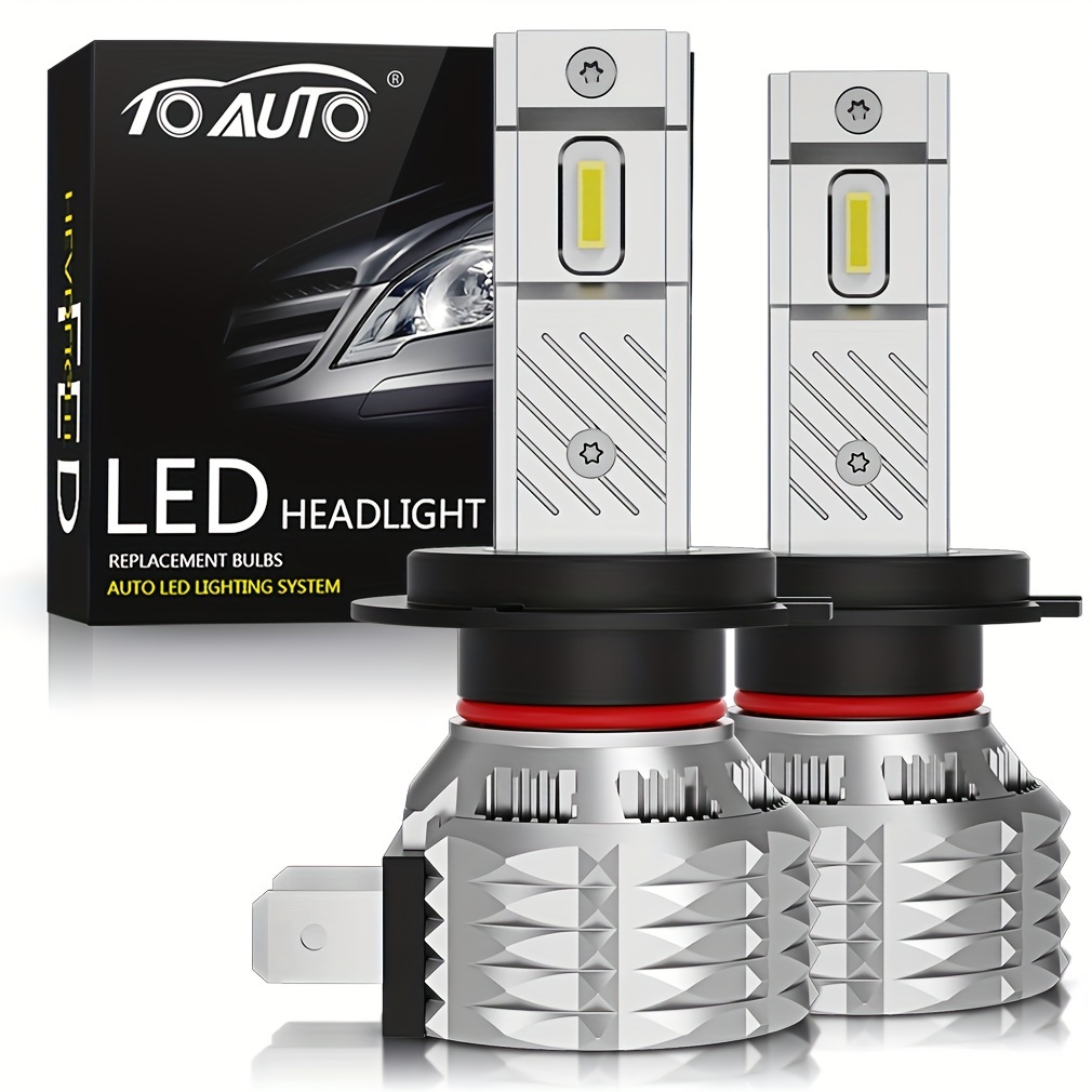 h1 tricolor led headlight 80w drl