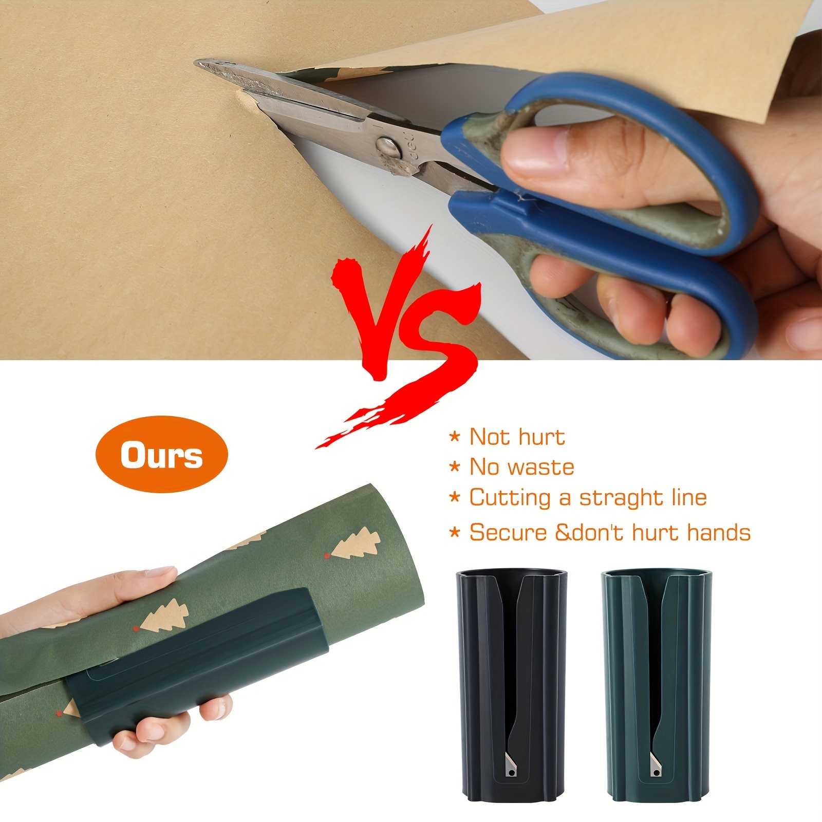 How to use Little ELF Gift Wrap Cutter? 