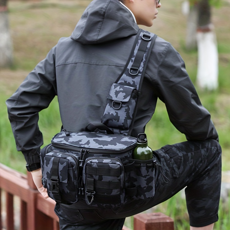 Fly Fishing Tackle Bag Rod Holder Chest Pack Men Women - Temu