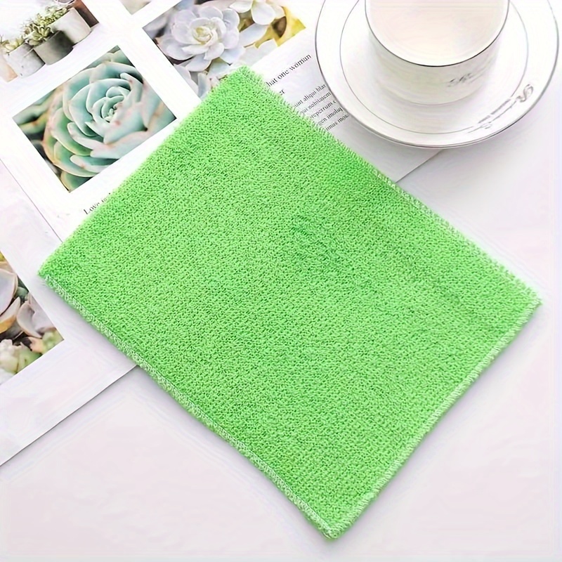 Dishcloth, Bamboo Fiber Kitchen Dish Cloth, Kitchen Towel, Dish Towel,  Cleaning Rag, Reusable Dish Cloth Towels, Kitchen Utensils, Apartment  Essentials, College Dorm Essentials, Dorm Room Essentials, Cleaning  Supplies, Back To School Supplie 