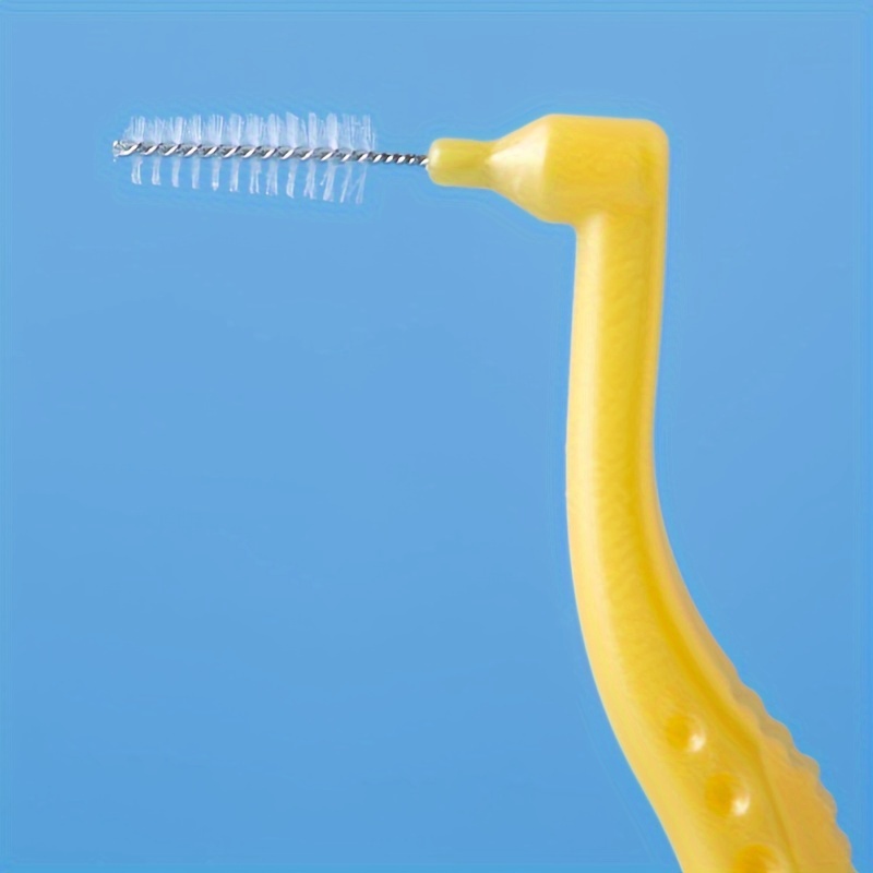 10pcs L-Shaped Diagonal Gap Brush Set for Dental Care