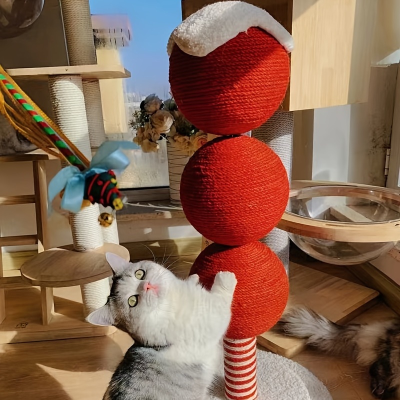 Decorative cat hot sale scratching post