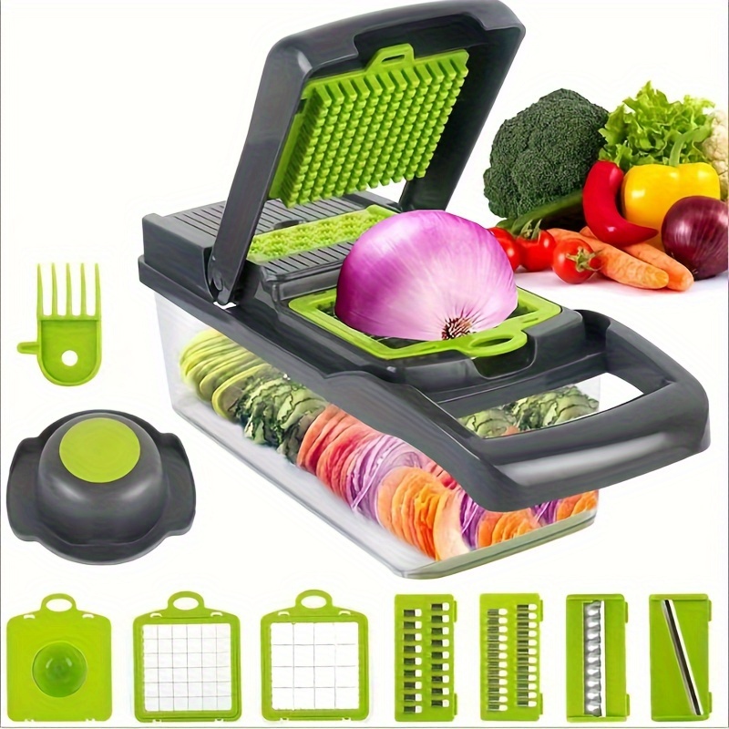 Vegetable Chopper Multifunctional Fruit Slicer Manual - Temu