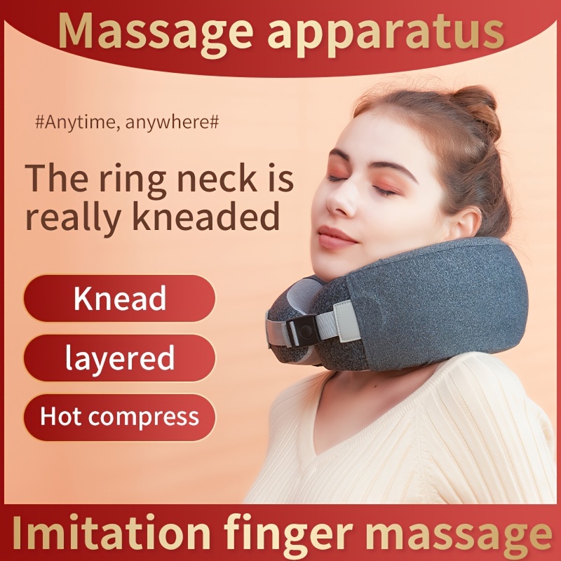 SootheNeck Multifunctional Cervical Vertebra Massage Pillow - NexaBeam