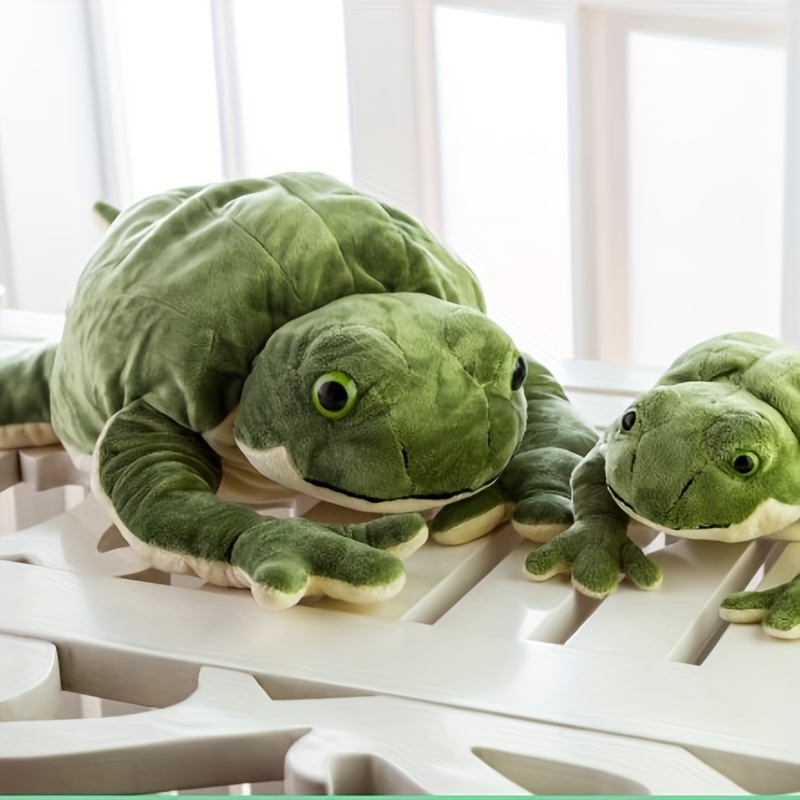 Giant Plush Frog Stuffed Animal Perfect Holiday Gift Kids! - Temu Malaysia