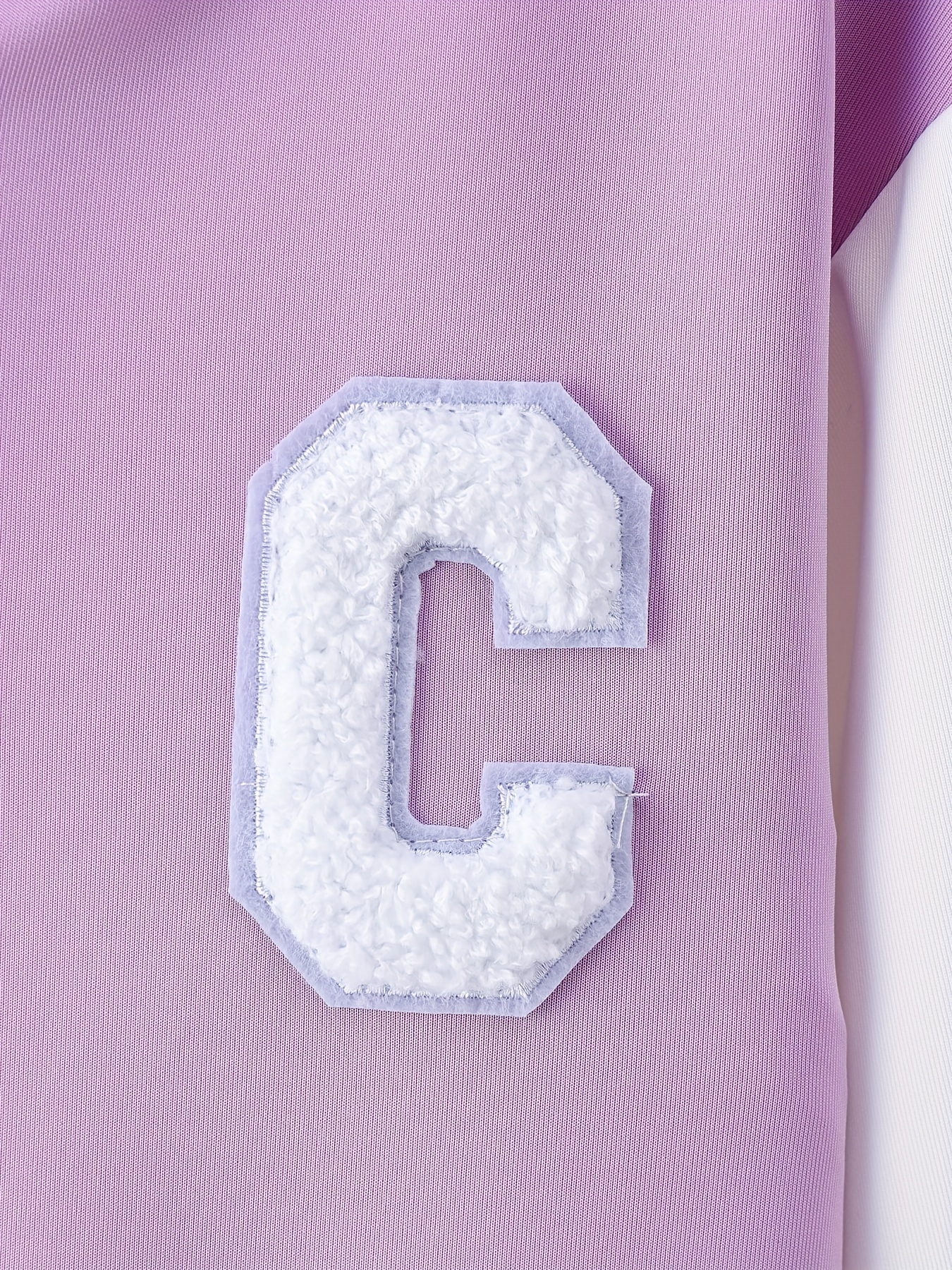 Girls Fashion Letter Embroidered Snap Button Varsity Jacket, Versatile Baseball  Jackets With Pocket - Temu