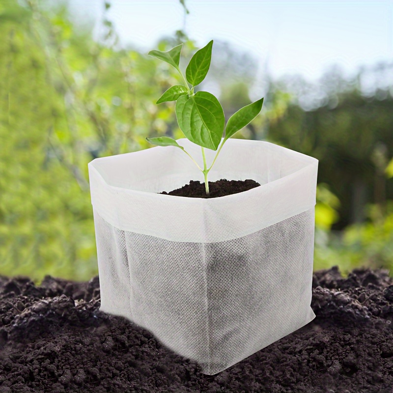 Sacs De Culture De Plantes De Semis Sacs De Culture De Pépinière Non Tissés  Biodégradables Sacs