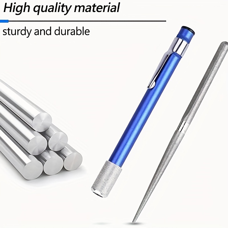 Convenient Diamond Pen shaped Sharpener for Versatile Fishing Hook