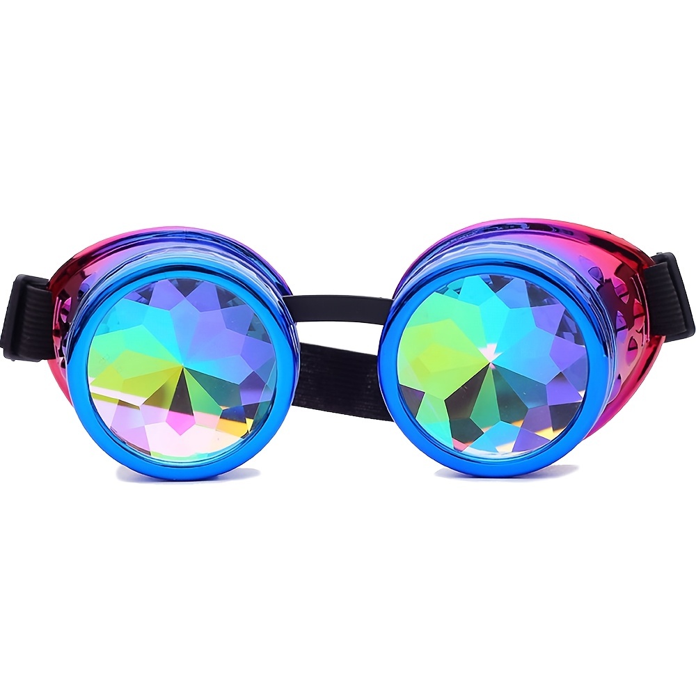 Gafas de fiesta rave multicolor : Accesorios,y disfraces