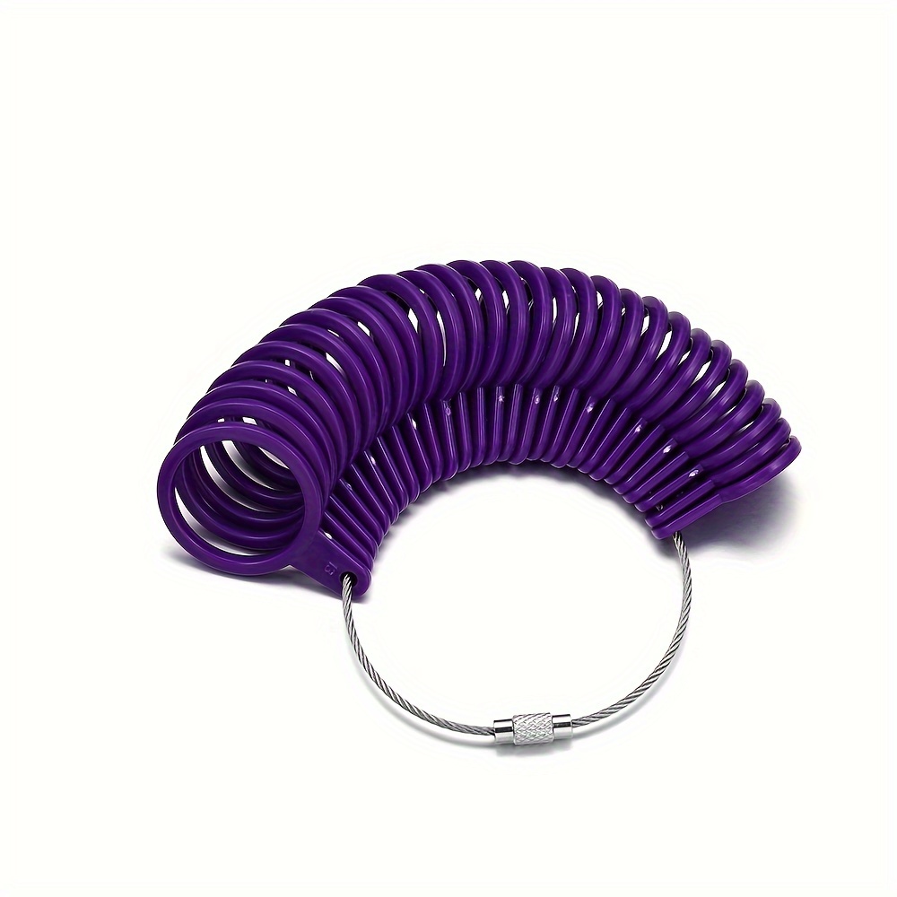 Plastic Ring Gauges Sizer for Measuring Rings