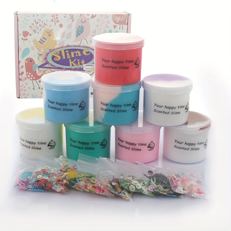 Acheter Kit complet pour fabriquer son fluffy slime Licorne en ligne