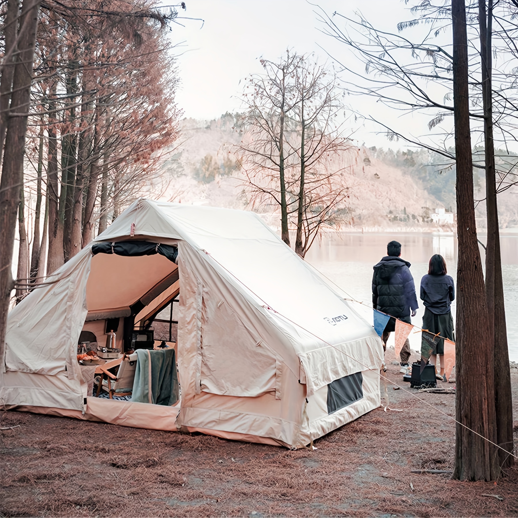 New Ducha Portatil Camping Acampar Baño Caseta Privado Campamento