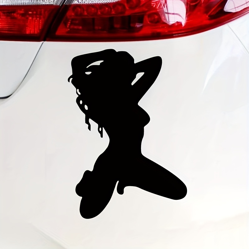Lady Devil Angel Girl Reflective Car Stickers Personality - Temu