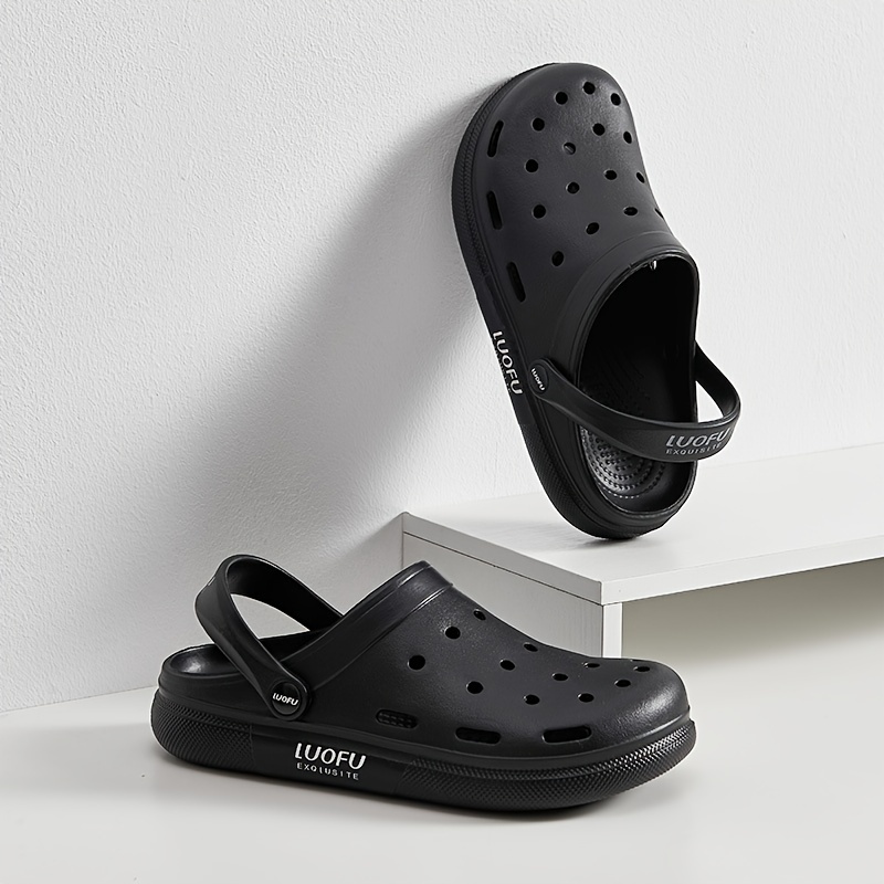 LUOFU Lightweight Comfortable Non Slip Quick Dry Clogs For Men Women