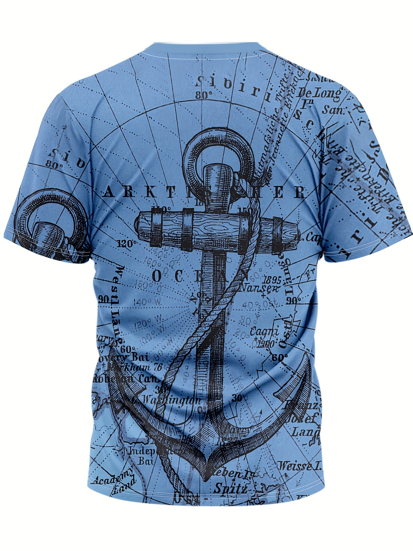 Eagle Holding Snake 'Mexico' Pattern Men's Tee - Summer Stylish T-shirt