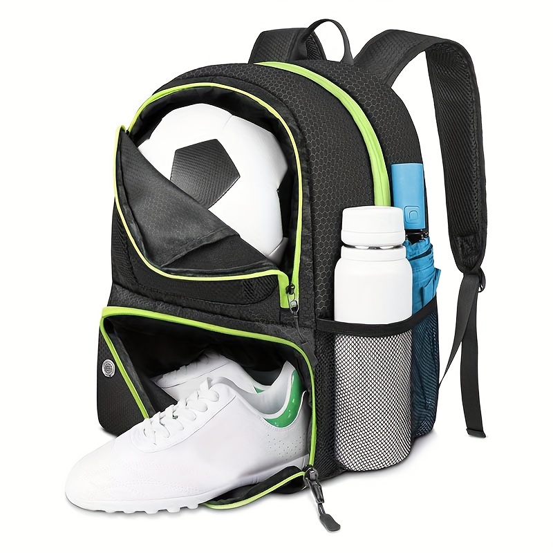 Mochila de baloncesto con compartimento para pelotas – Bolsa de equipo  deportivo para pelota de fútbol, voleibol, gimnasio, aire libre, viajes,  equipo