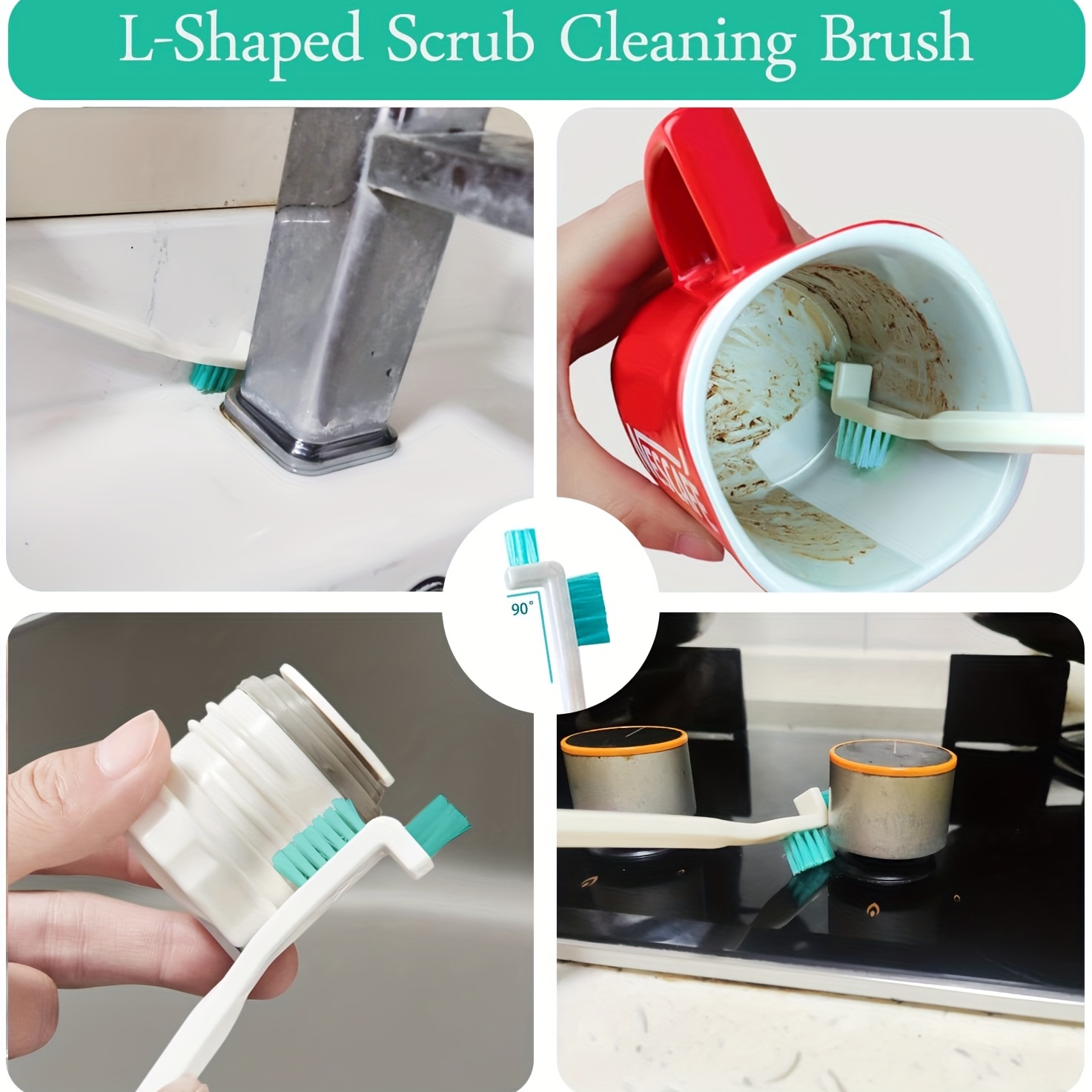 Gap Cleaning Brush, Small Crevice Cleaning Brush for Household Use