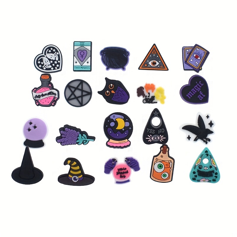 Halloween Straw Toppers Charms Happy Halloween Day Halloween