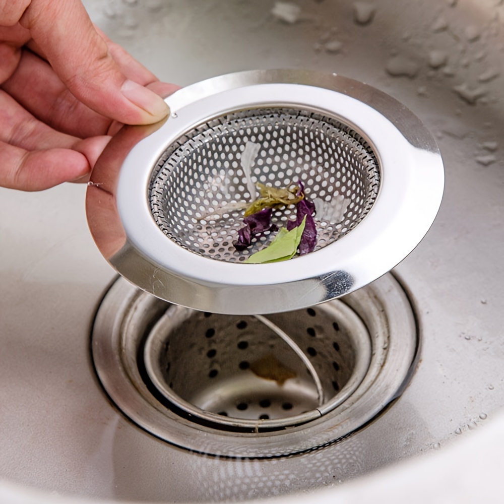 1pc Sink Drain Filter Mesh For Bathroom, Kitchen, Hair Catcher