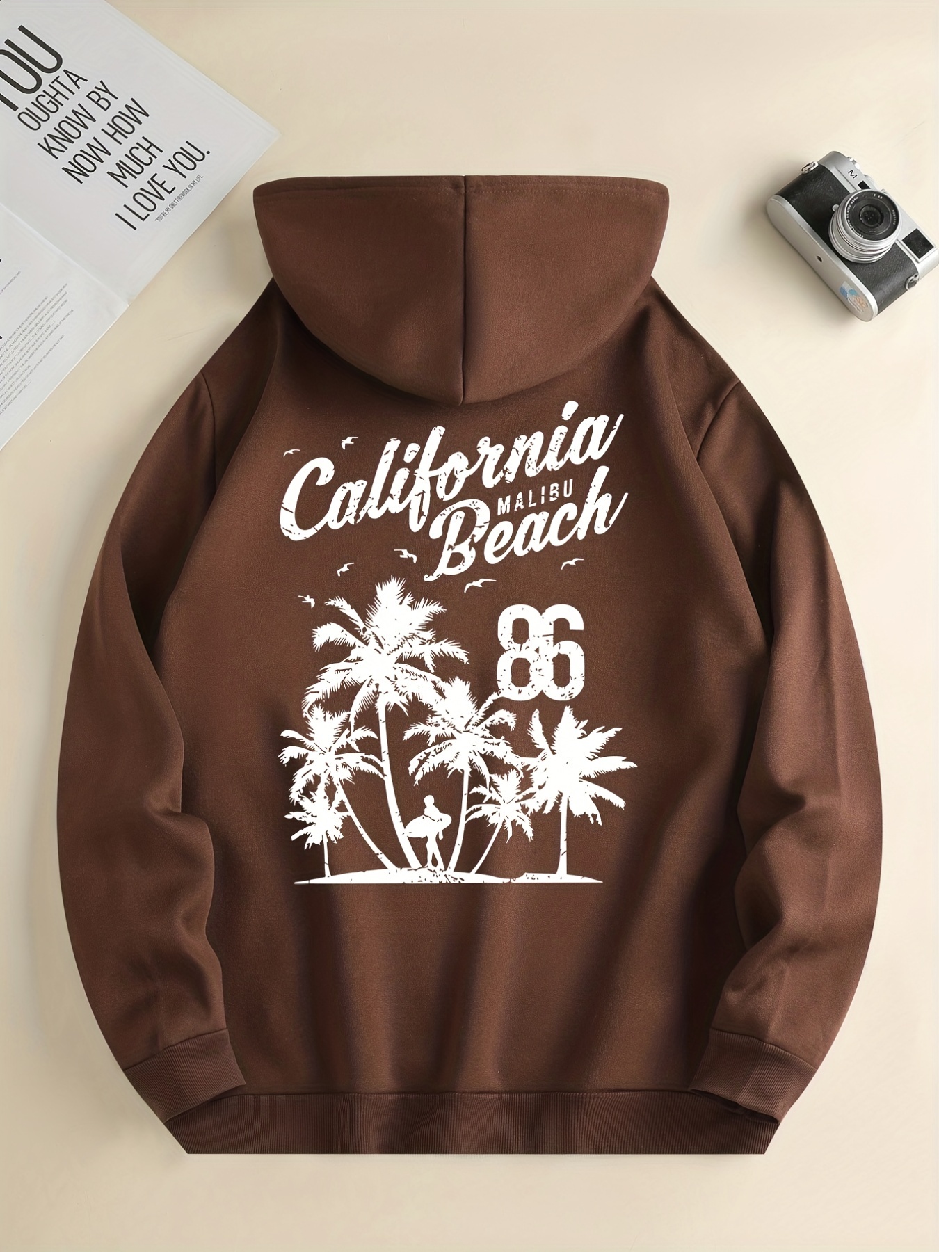 Stylish California Beach Hoodie - stylish gifts unique cool diy customize