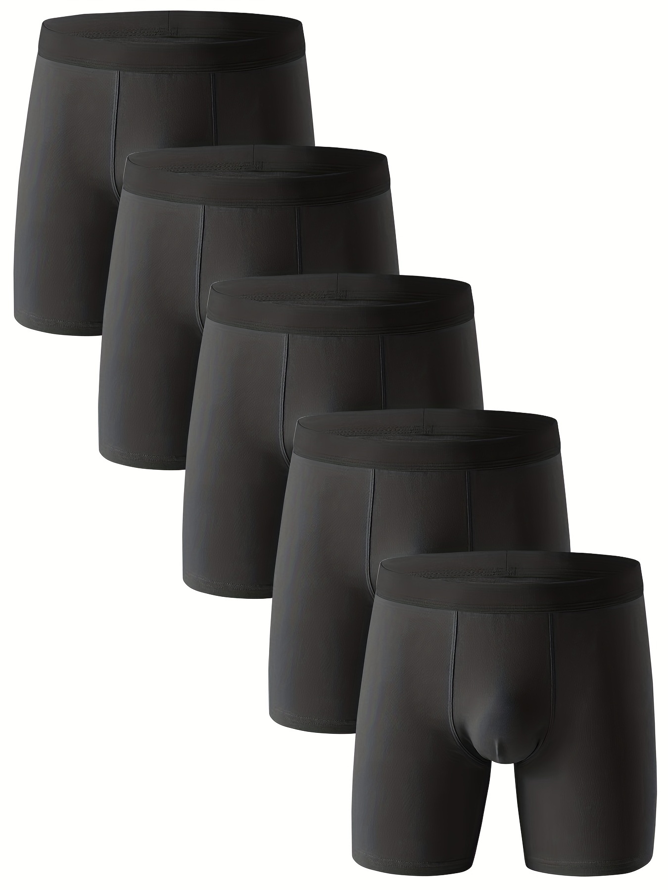 Lucky Brand Men's Underwear - Cotton Blend Stretch Boxer Briefs (6 Pack),  Size Medium, Black/Light Grey/Black Print