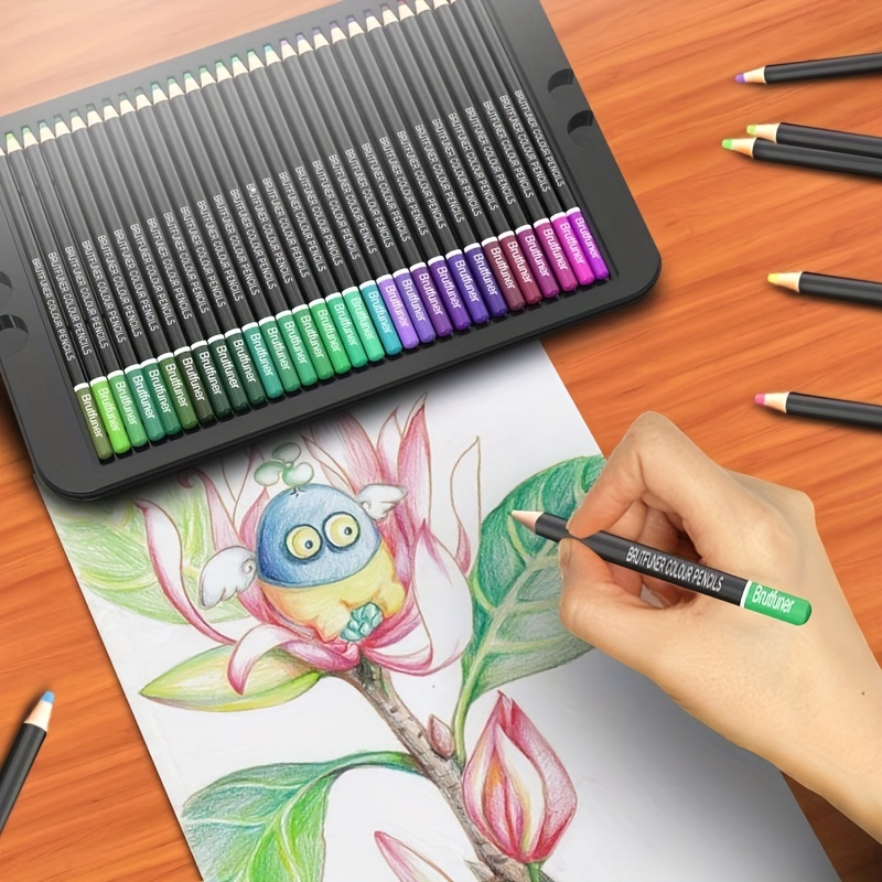 Colored Pencils Art Color Pencils Set - Brutfuner - Premium Soft