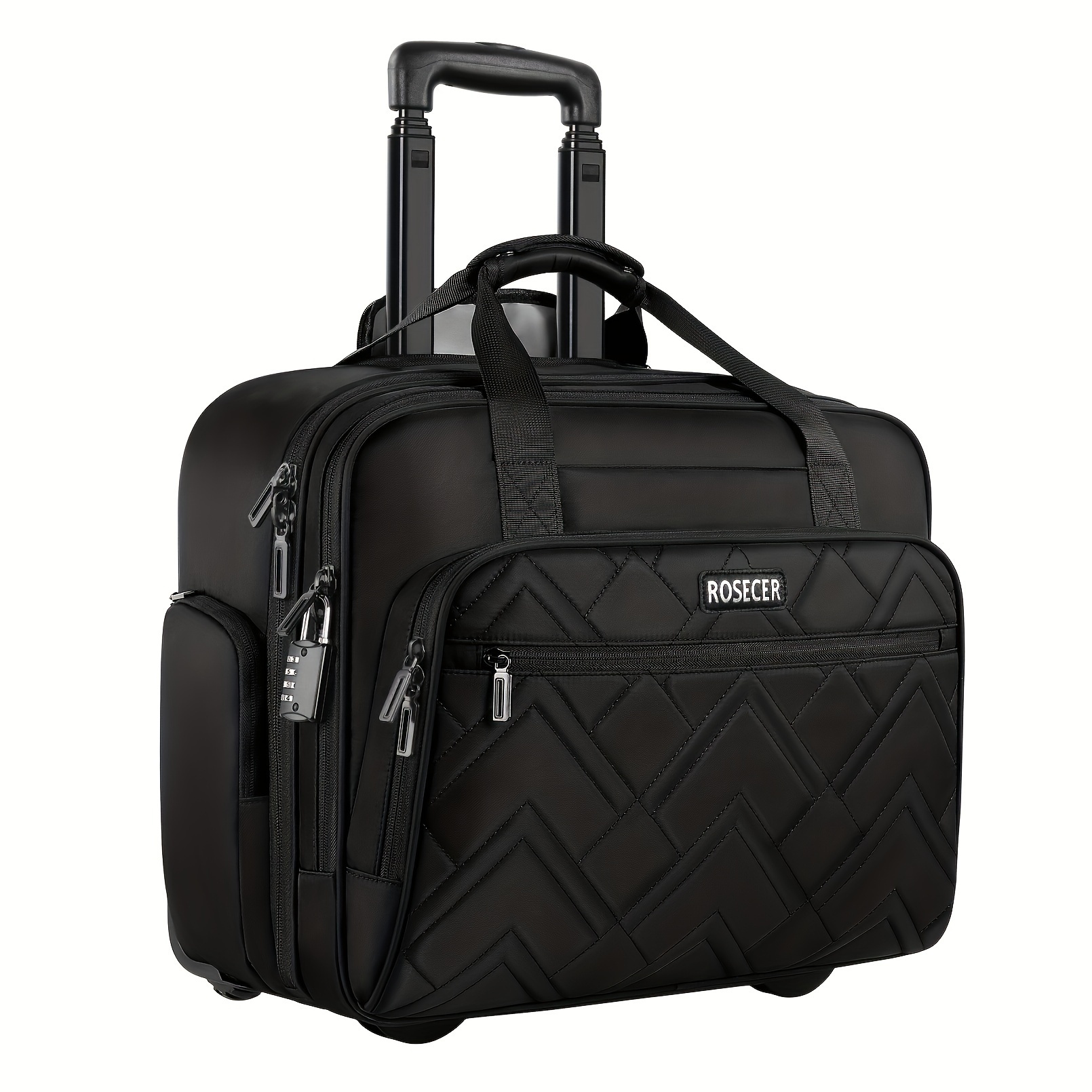 wheeled laptop briefcase