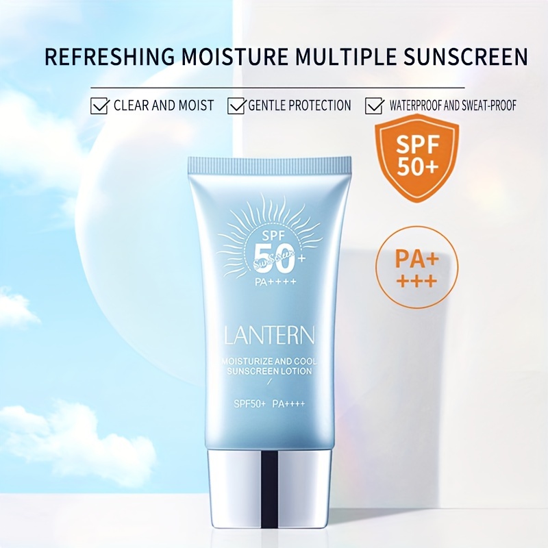 Sun Protection Cream Moisturizing Lotion, Outdoor Daily Sunlight Protection  Care For Men And Women, Skin Protection, Light And Refreshing
