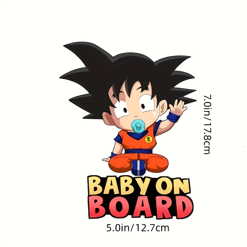 United By Color Anime Ball Baby Car Sticker Sticker-anime Baby  Supplies-cars, Motorcycles, Suvs, Trucks, , Rvs, Baby Stickers (large 7  Inches)