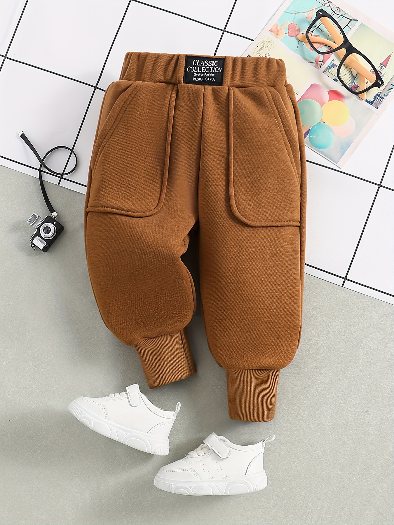 3pcs Pantalons Confortables Et Extensibles Pour Bébé Tout - Temu Canada