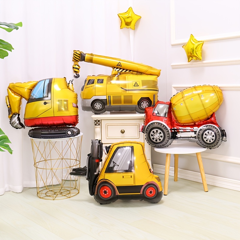 Fête d'anniversaire pour enfants Ballon avec camion de - Temu Canada
