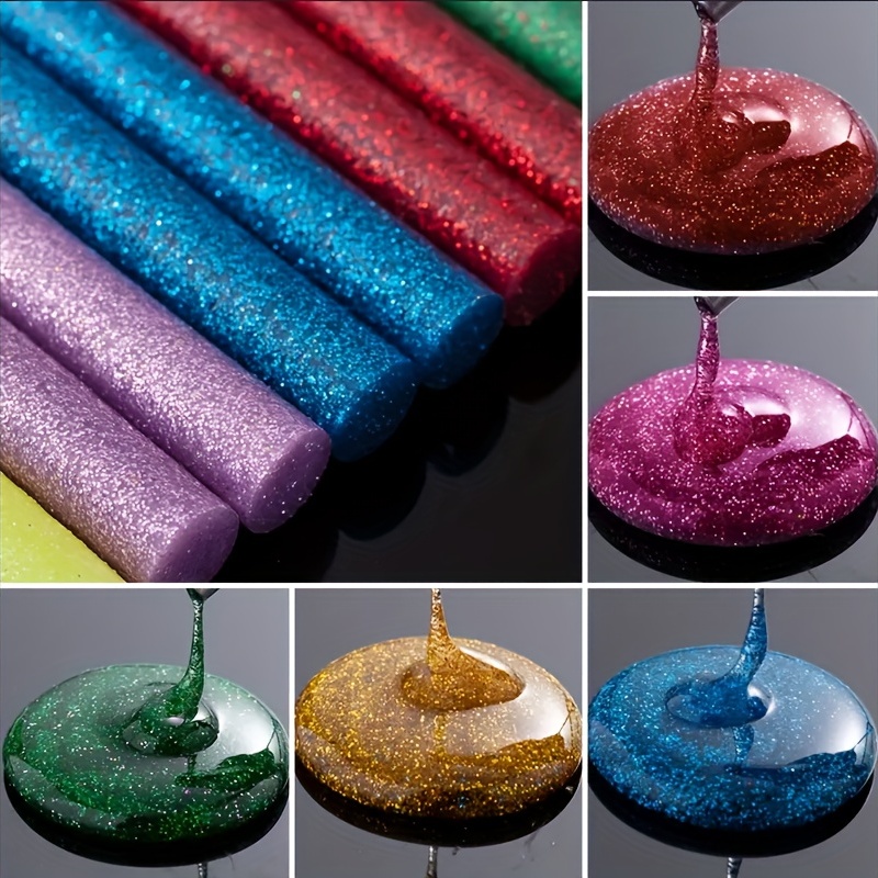 Different Colors Glitter Glue Sticks) Non toxic Washable - Temu Austria