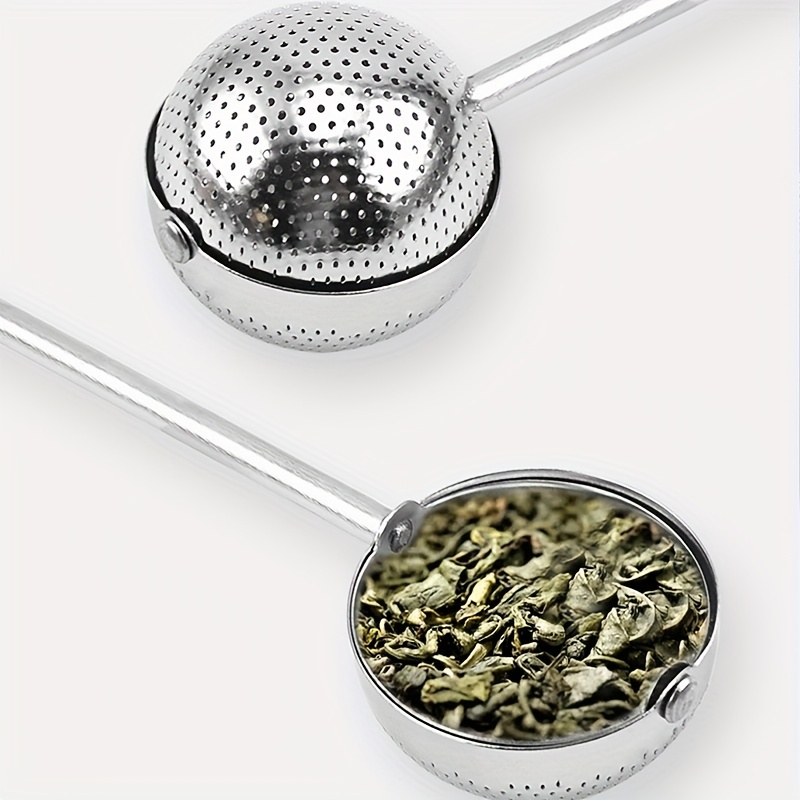 PERFECT Tea Strainer Lid Stainless Steel Rustproof Extra Fine Mesh for Loose  Leaf Tea in Mug or Tea Pot or Travel Hot Teaware 