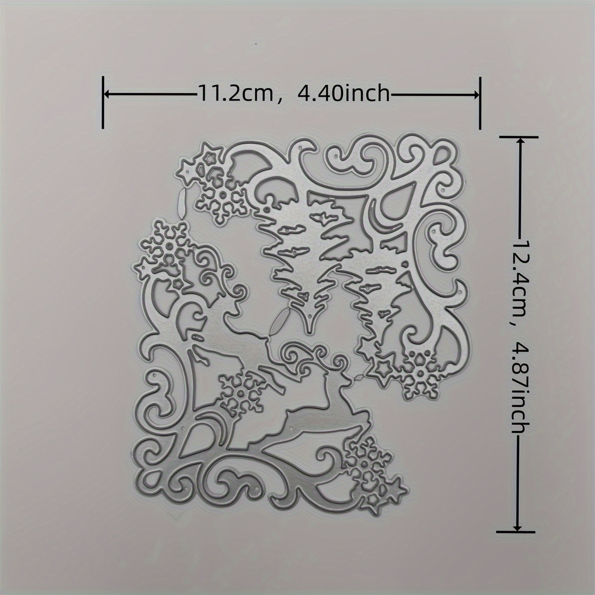 1 Stück Metall-Stanzformen, Schablonen, -Stanzform Für Papierkartenherstellung, Scrapbooking, DIY-Karten, Fotoalbum,…: retailer-supplied image