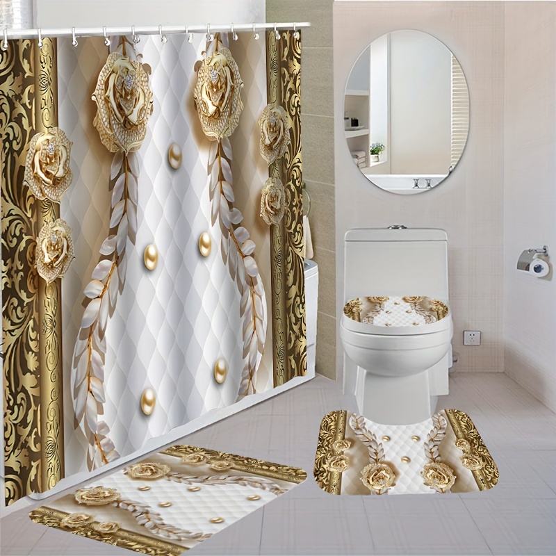 Paradigm Brass Links Bath Accessories  Bathroom decor accessories, Gold bathroom  accessories, Gold bathroom decor