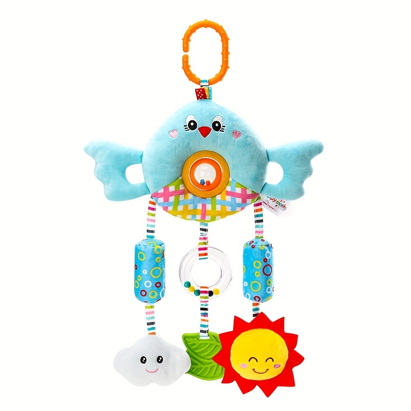 A Hanging Wind Chime Bed Bell Rattle Soothing Toy - Temu