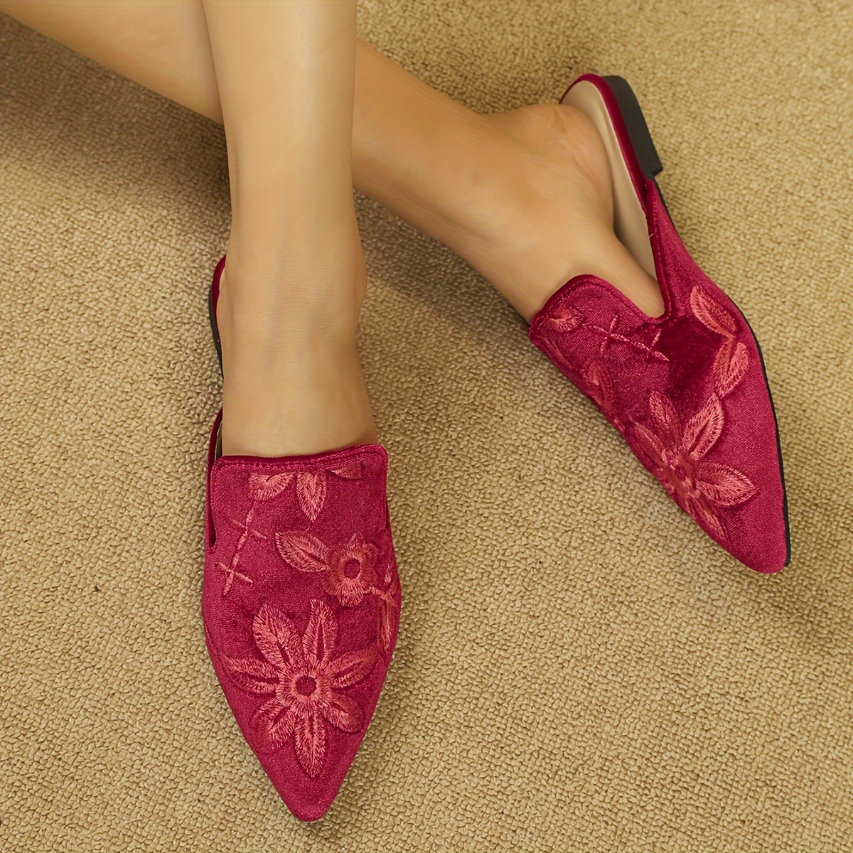 Floral Flats For Women - Temu Canada