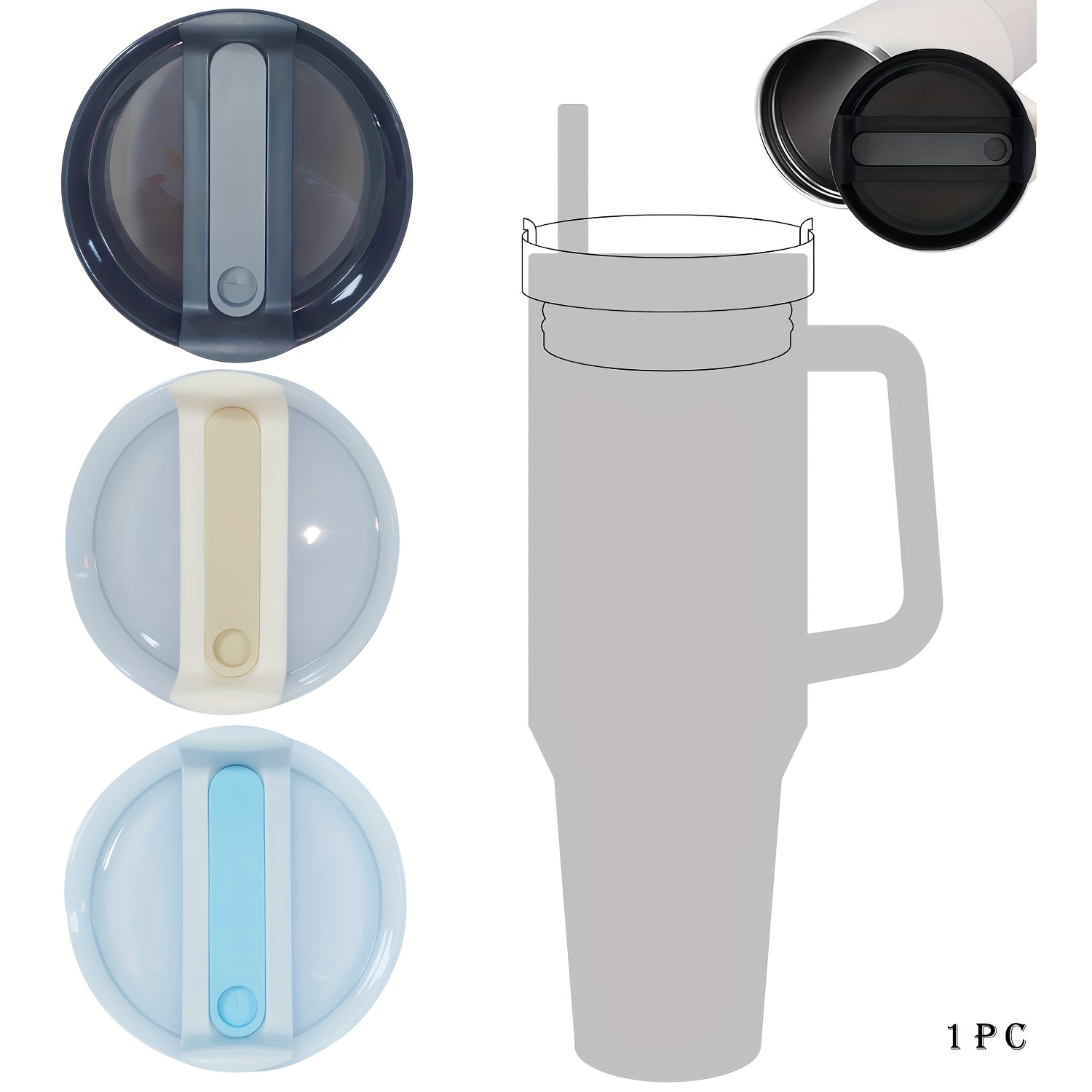 Replacement Lids For Stanley Quencher Cup Tumbler With Handle