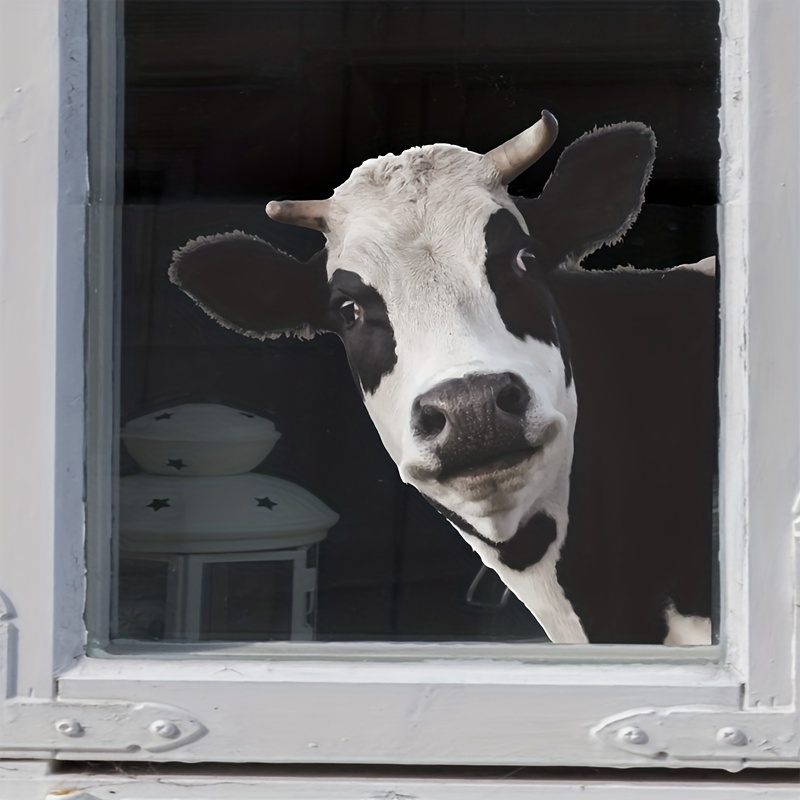 Decalcomanie per mucche Adesivi per frigorifero da parete per