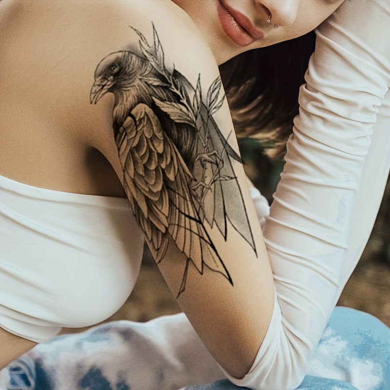 Angel Wing Tattoo Behind Ear Meaning - Temu