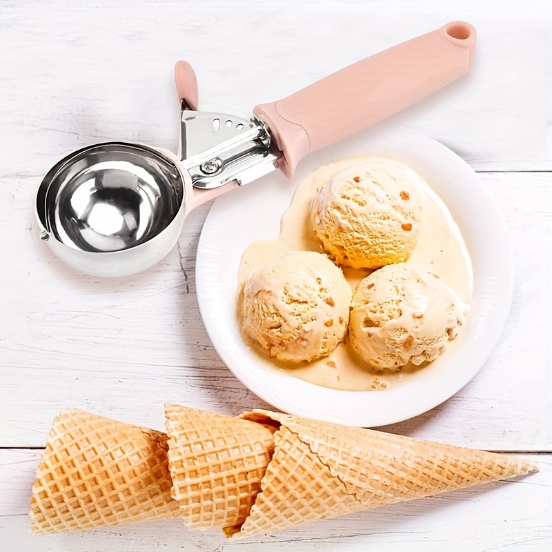 Alloy Stainless Steel Ice Cream Scoop -dishwasher Safe Ice Cream