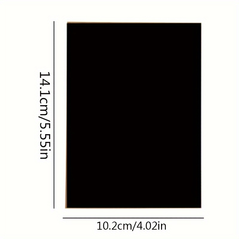 20 Sheets A4 Brown Kraft /Black /White Cardstock 8.26 x 11.7in